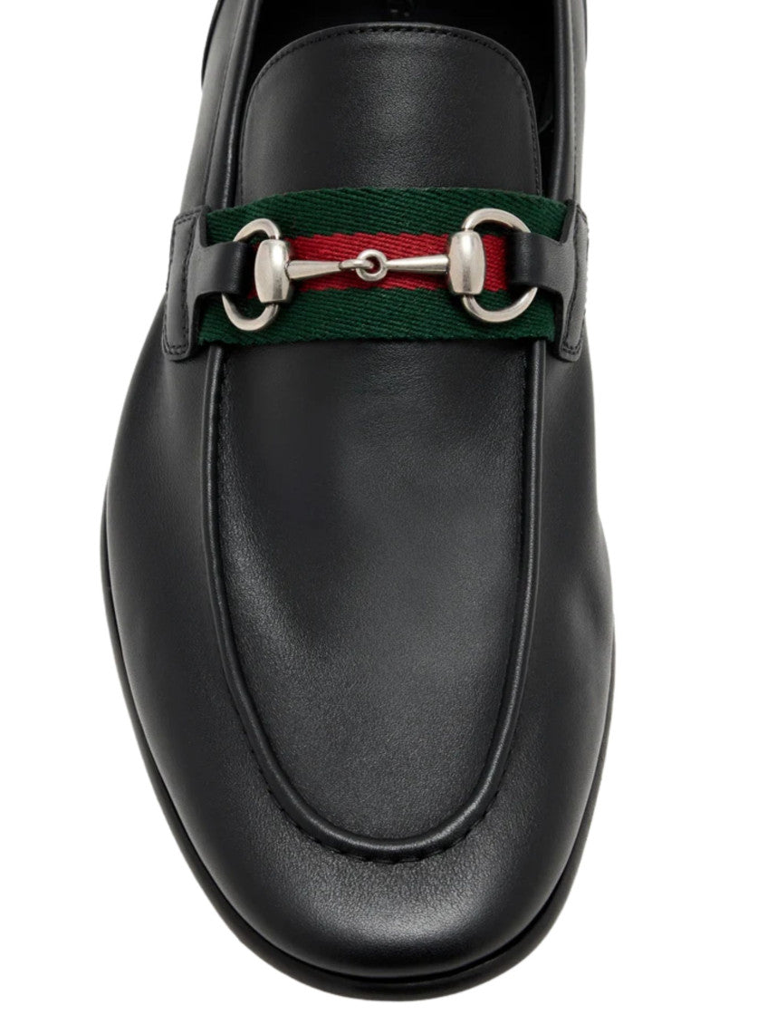 Black Leather Loafers 4