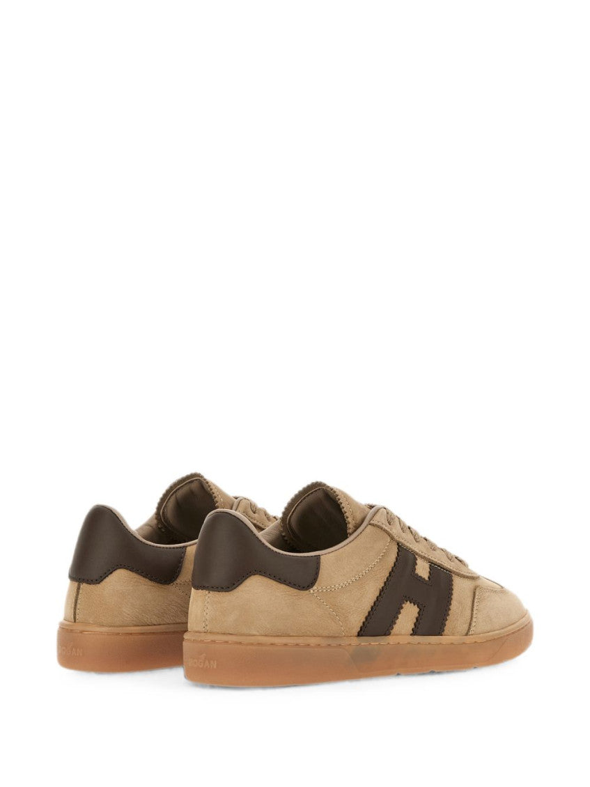 Brown Color Block Sneakers 5
