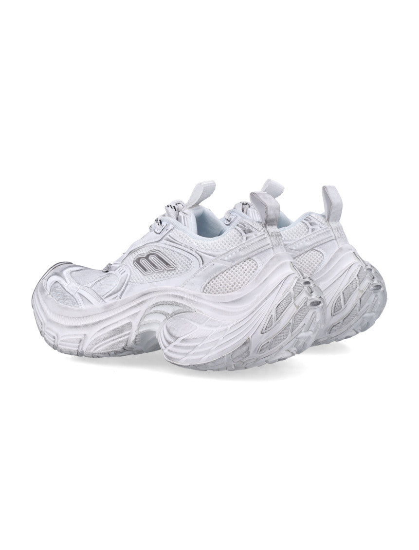 White Solid 6XL Sneakers 4