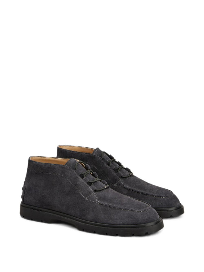 Grey Suede Boots 3