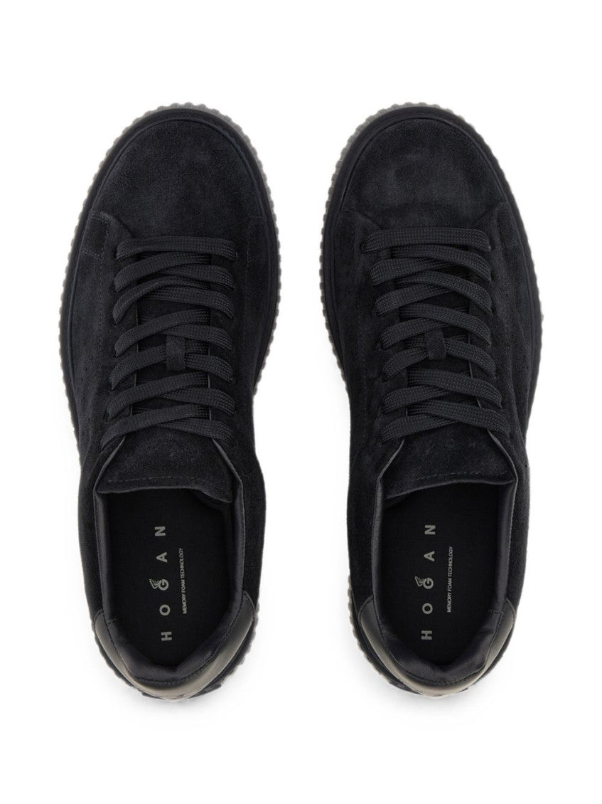 Black H-stripes Sneakers 5