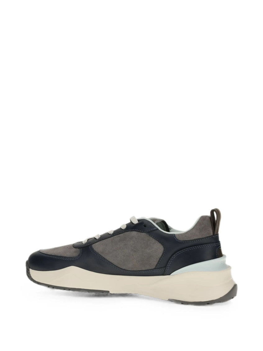 Navy Color-Block Flow Sneakers 3