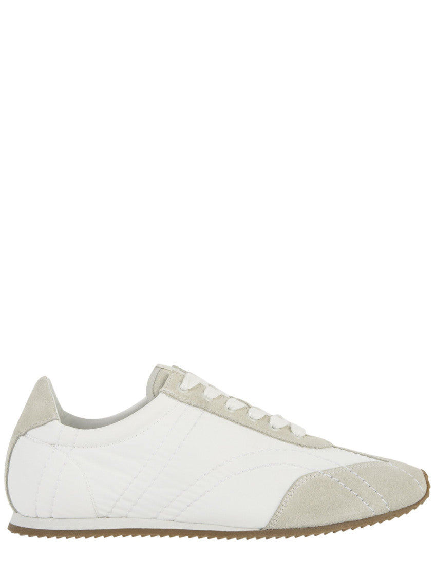 White Low-top Sneakers 1