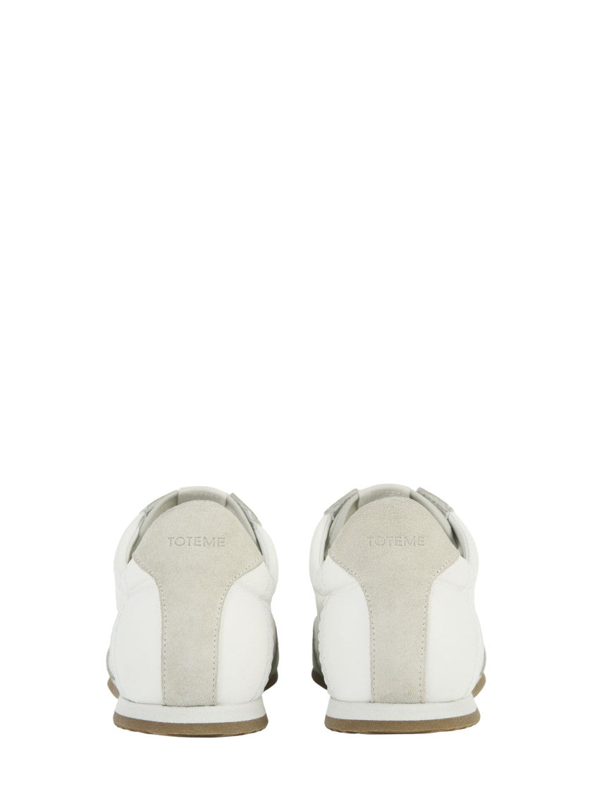 White Low-top Sneakers 3