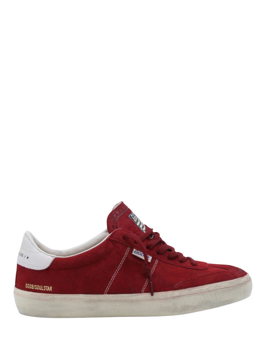 Red Lace-up Sneakers 1