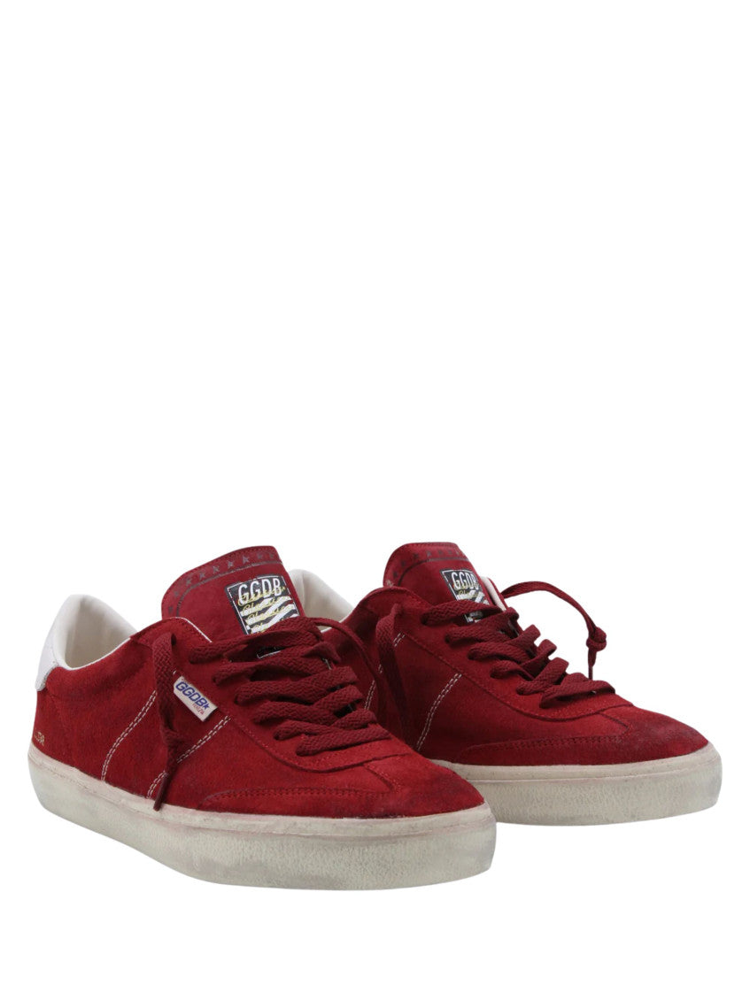 Red Lace-up Sneakers 2