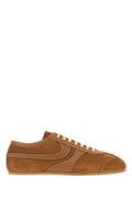 Tan Lace-up Sneakers 1