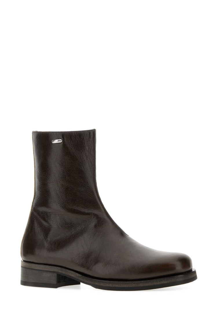 Brown Leather Boots 2
