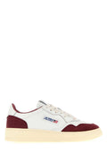 White Leather Medalist Sneakers 1