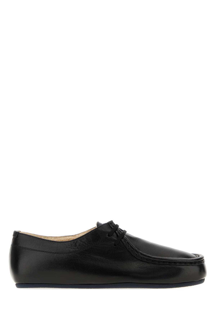 Black Leather Loafers 1