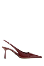 Maroon Slingback Pumps 1