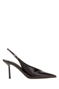 Black Leather Pumps 1