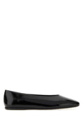 Black Slip On Ballet Flats 1