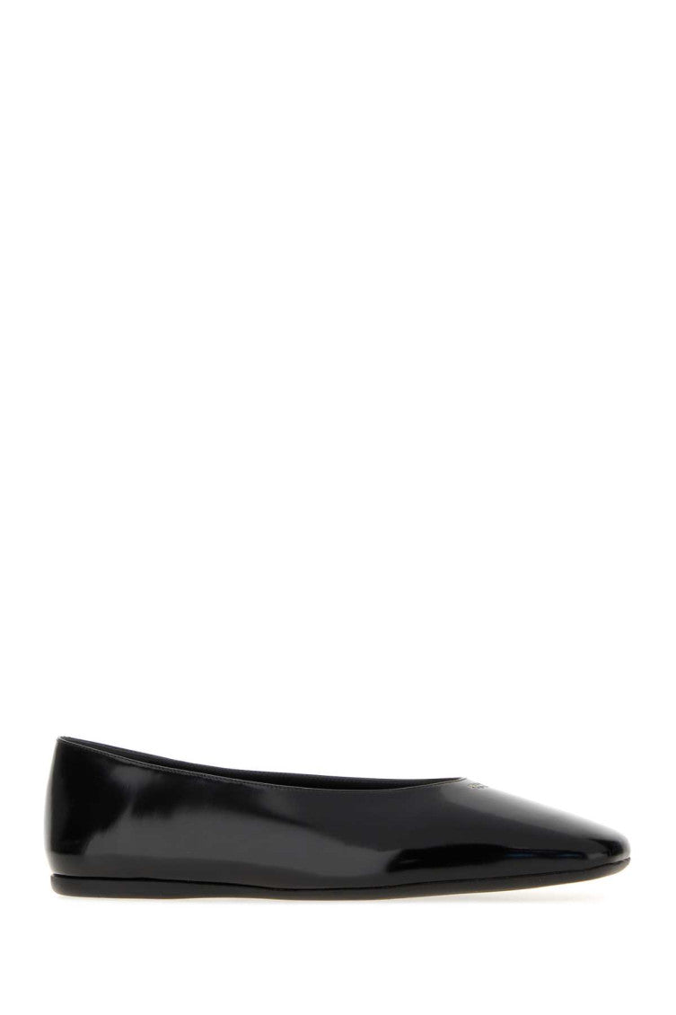 Black Slip On Ballet Flats 2