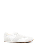 White Lace-up Sneakers 1