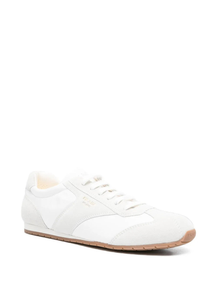 White Lace-up Sneakers 2