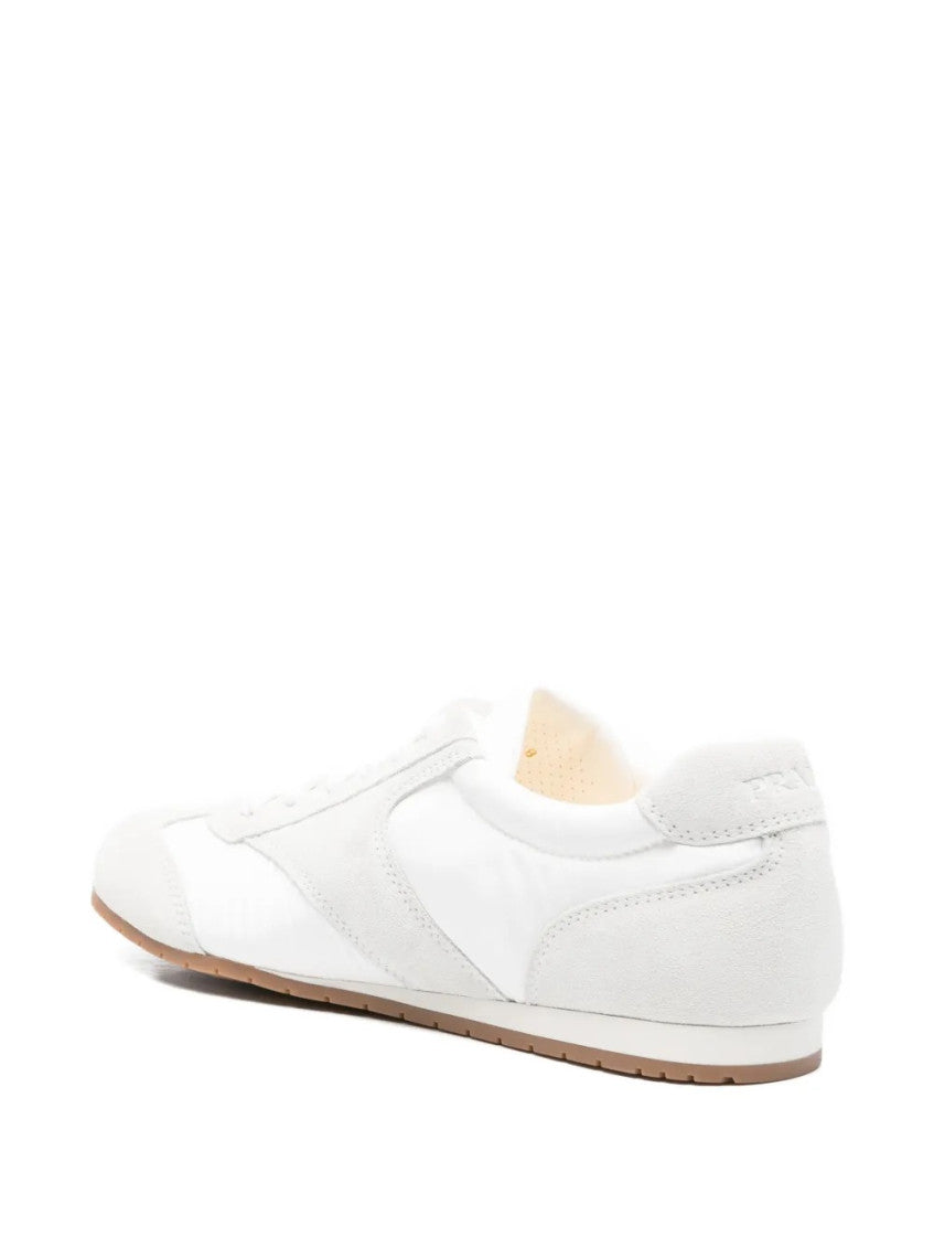 White Lace-up Sneakers 3