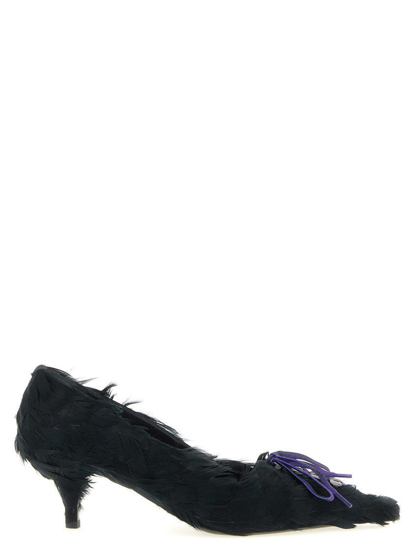 Black Pointed-toe Pumps 1