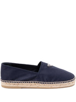 Navy Blue Logo Espadrilles 1