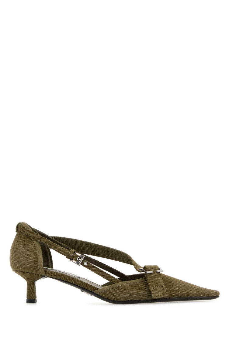 Green Pointed-toe Pumps 1