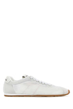 White Logo Sneakers 1