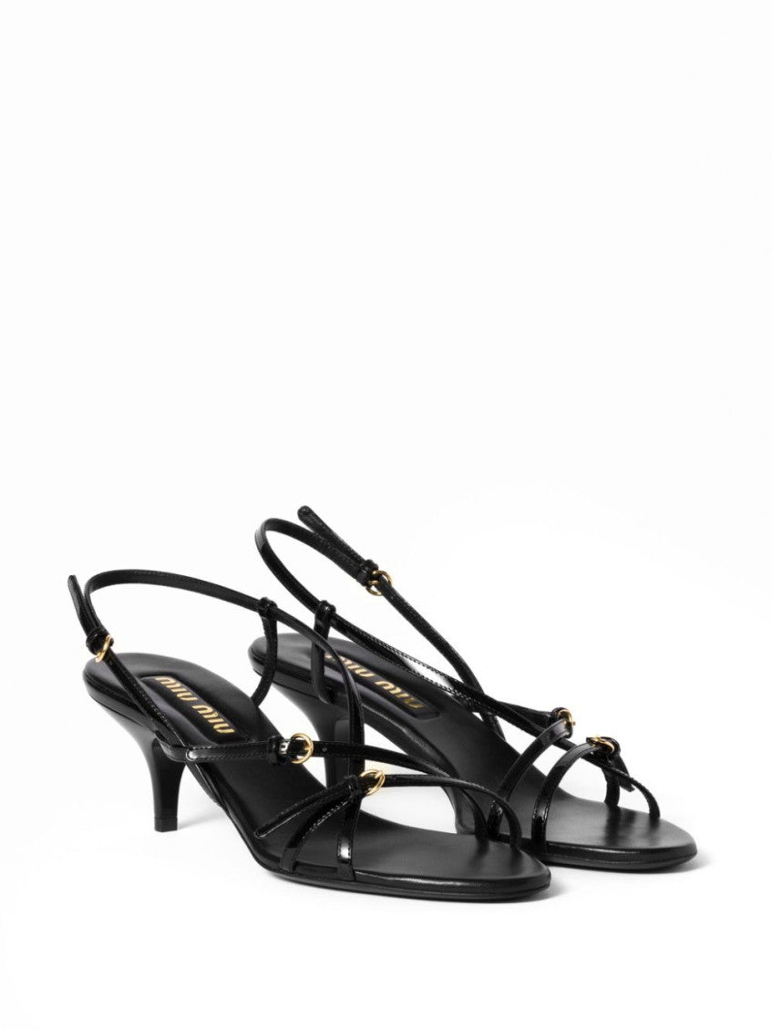 Black Leather Heels 3