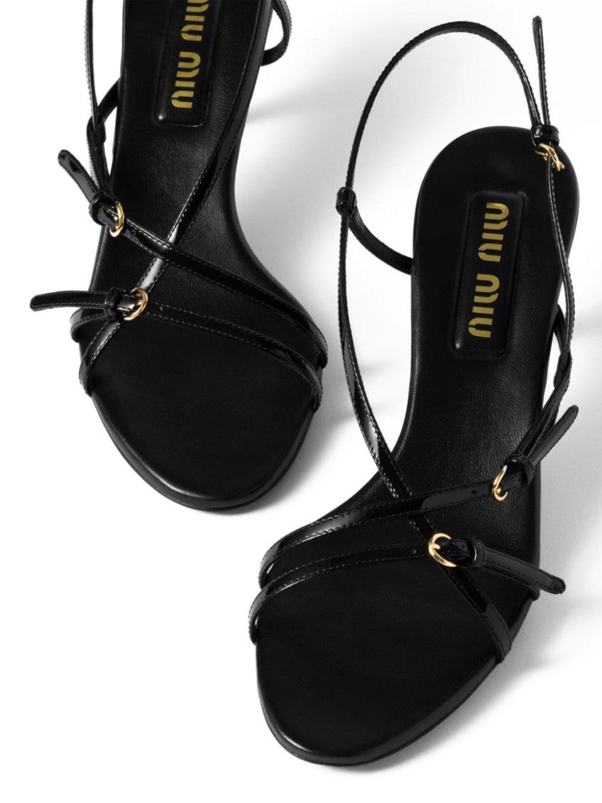 Black Leather Heels 5