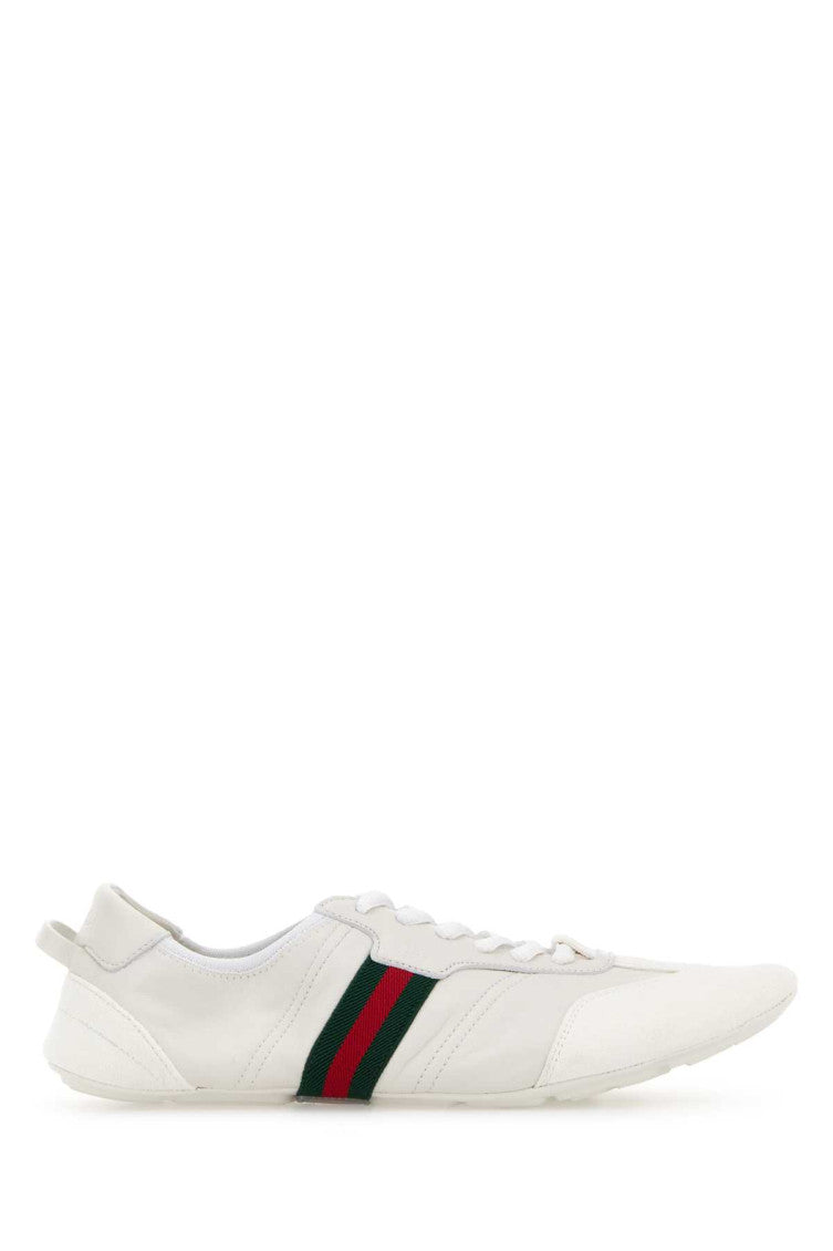 White Stripes Sneakers 1