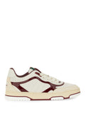 White Leather Re-Web Sneakers 1