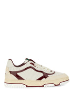 White Leather Re-Web Sneakers 1