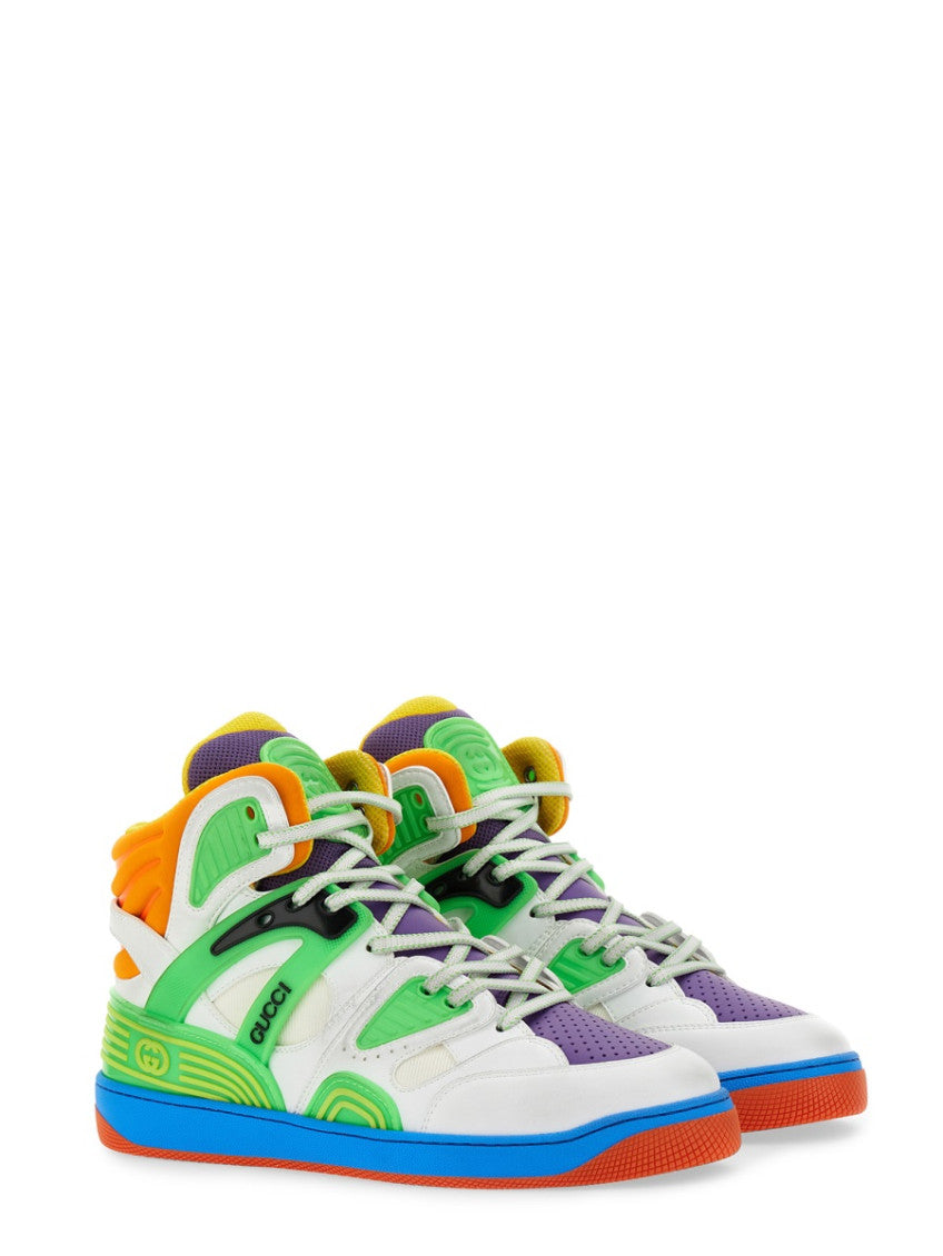 Multicolor Color-Block Sneakers 5