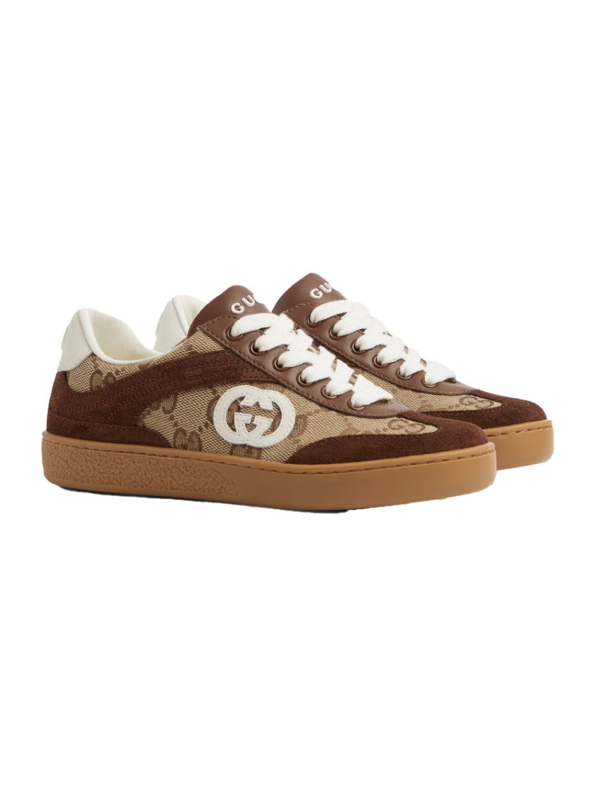 Brown Logo Sneakers 2