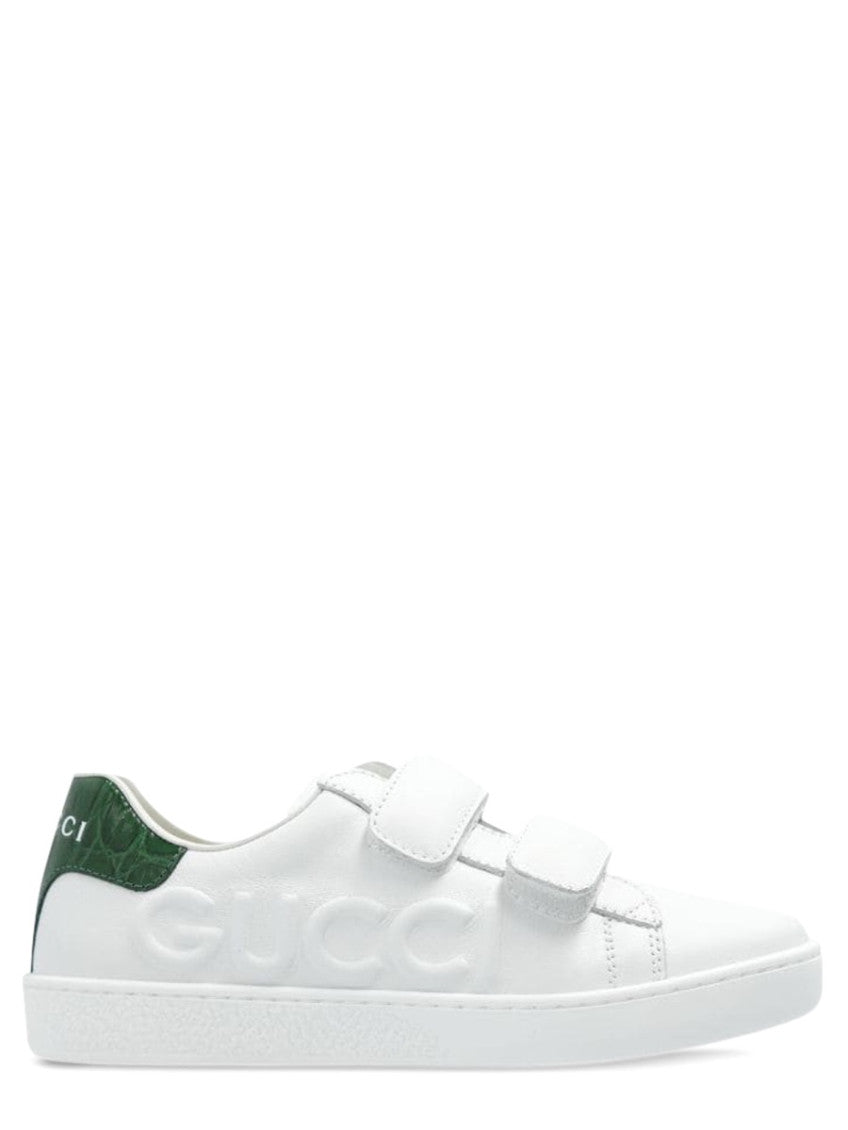 White Leather Sneakers 1