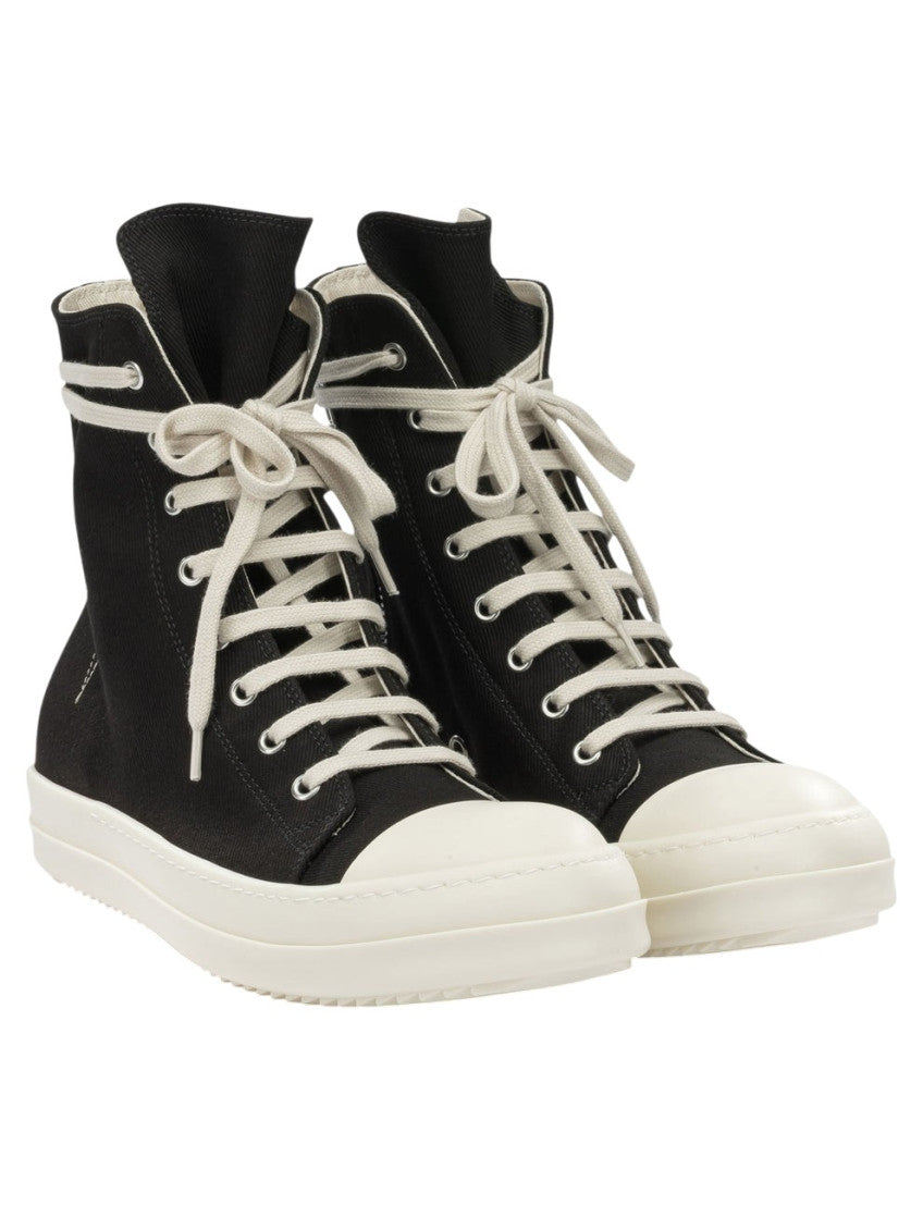Black HIgh-top Sneakers 2