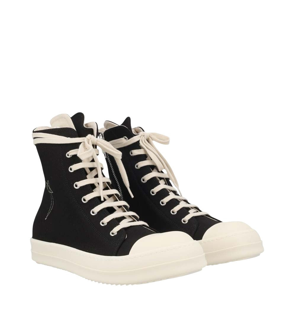 Black HIgh-top Sneakers 3