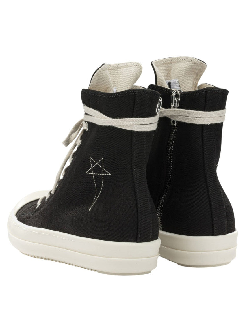 Black HIgh-top Sneakers 4