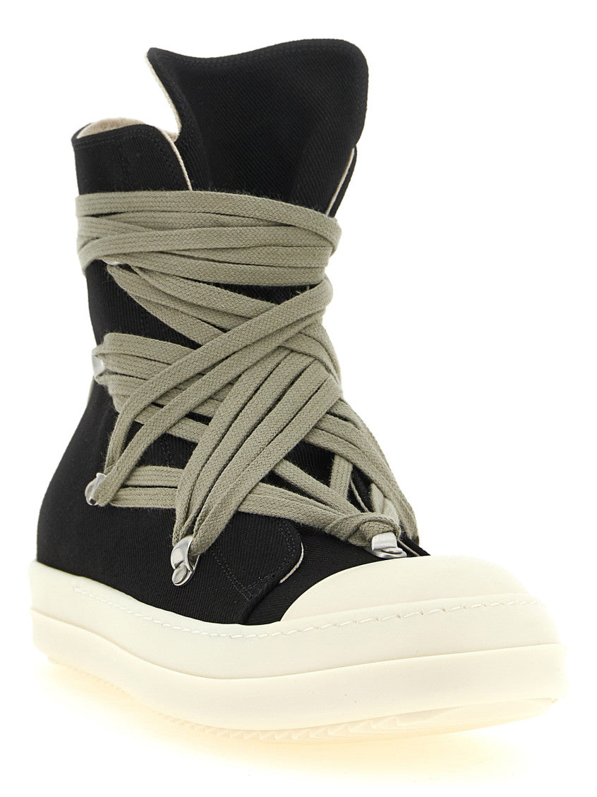 Black Megalace Sneakers 2