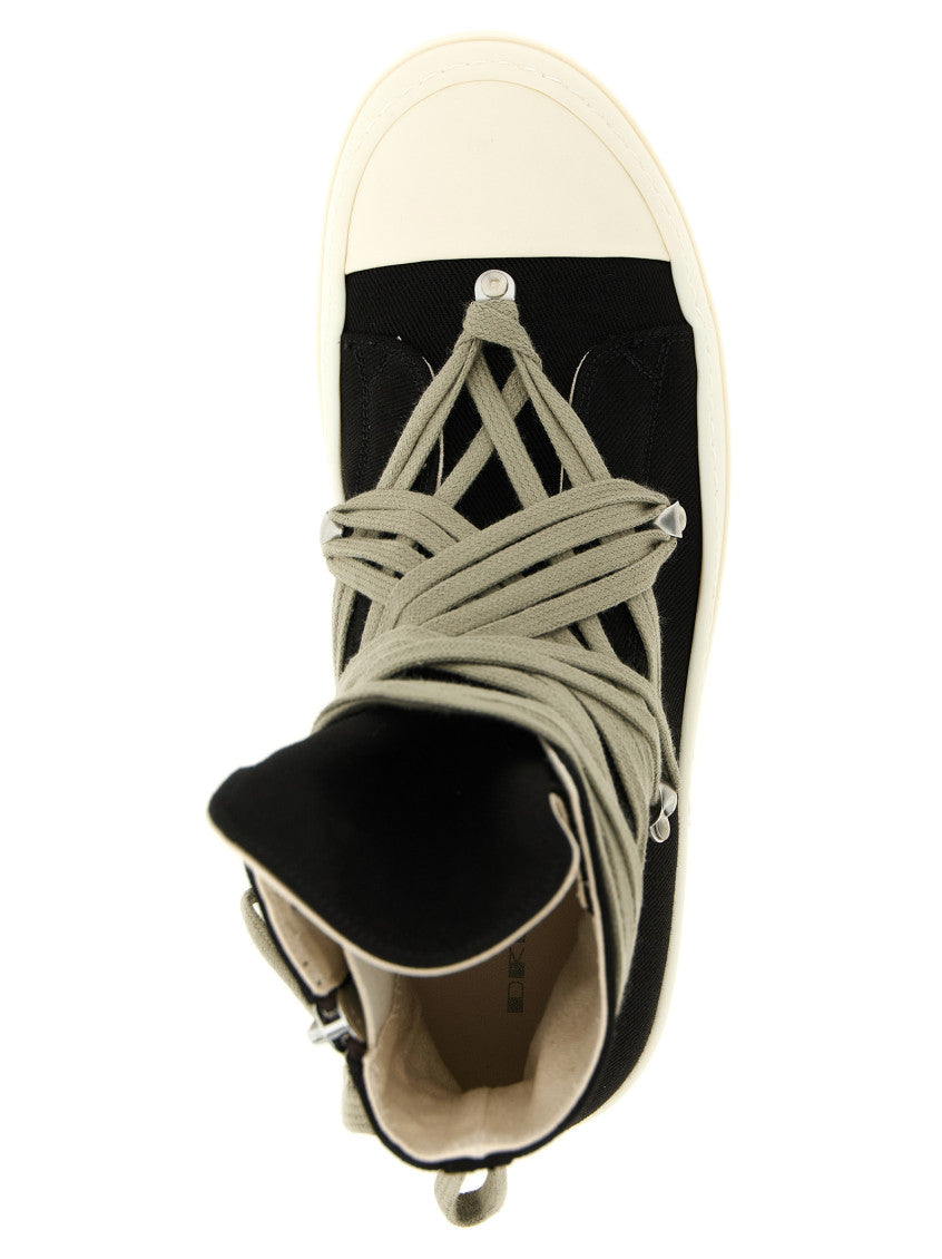 Black Megalace Sneakers 4
