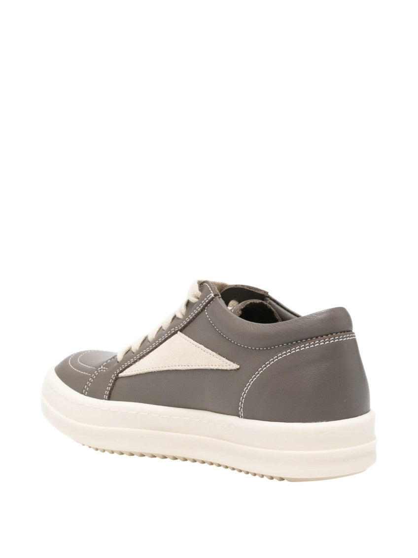 Beige Lace-up Sneakers 2