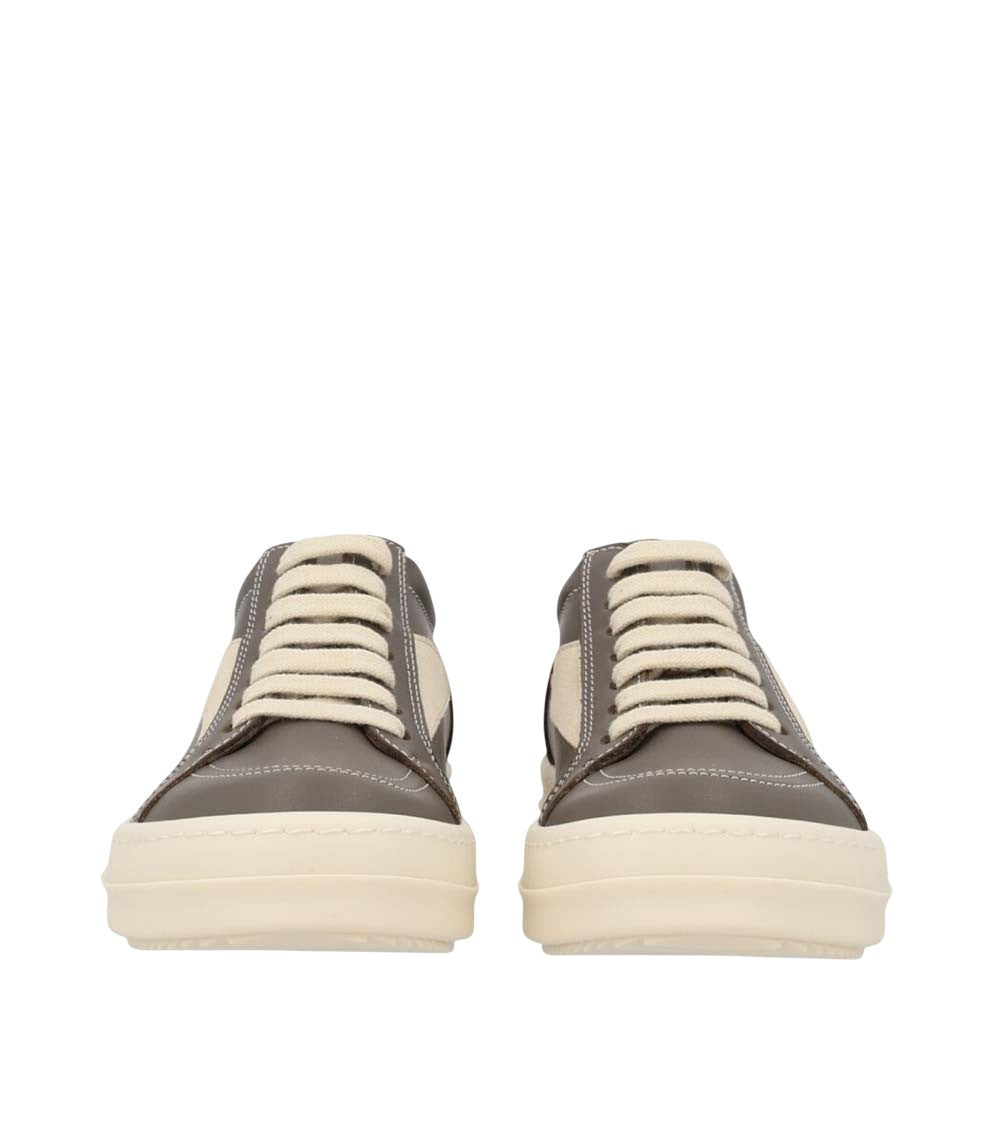 Beige Lace-up Sneakers 3