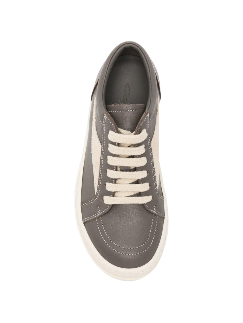 Beige Lace-up Sneakers 4