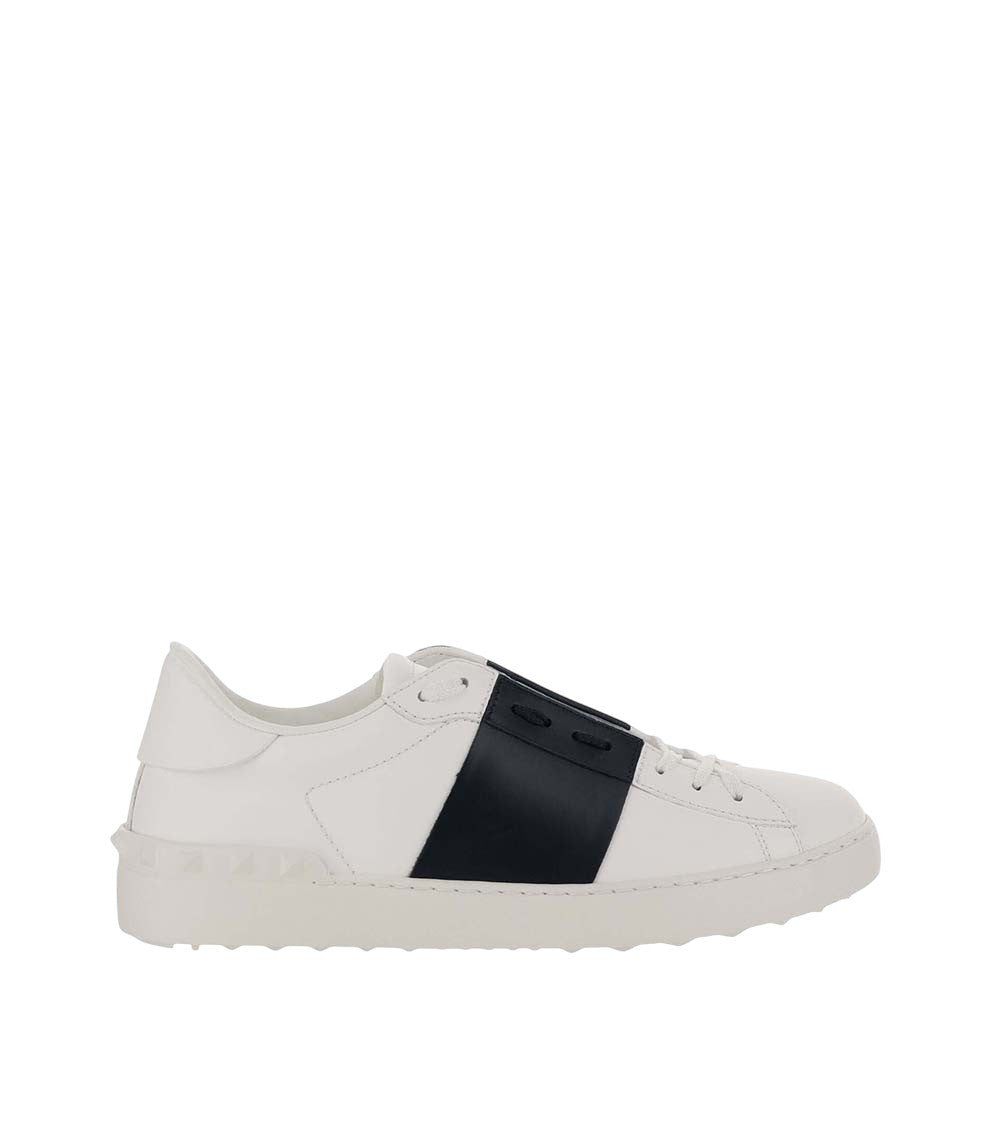 White Leather Sneakers 1