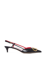 Black Logo Signature Pumps 1