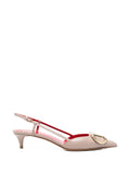 Light Pink Logo Signature Pumps 1