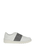 Grey Leather Sneakers 1