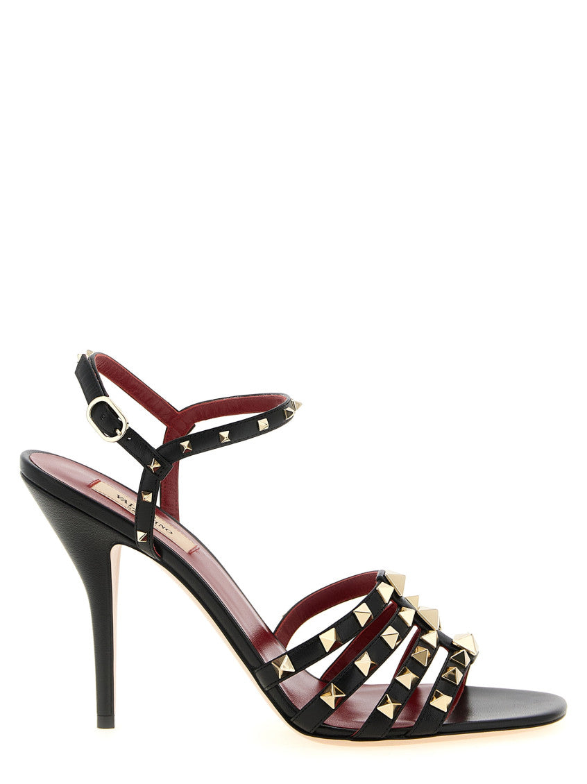 Black Rockstud Heels 1