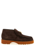Brown Logo Chunky Boots 1