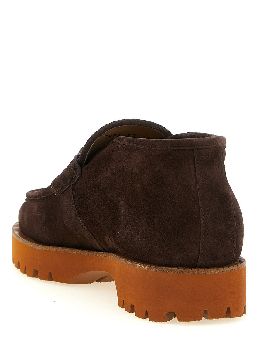 Brown Logo Chunky Boots 3