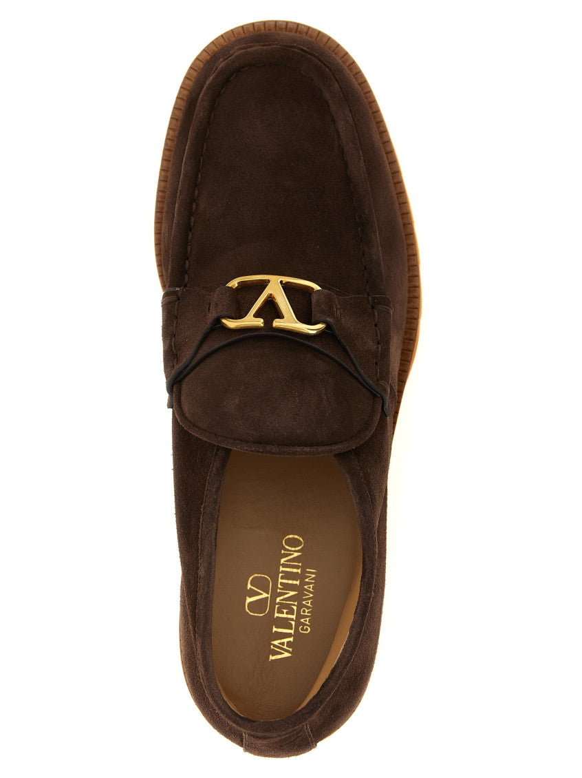 Brown Logo Chunky Boots 4