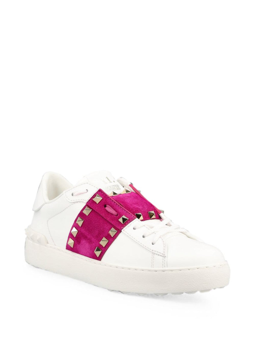 Pink Rockstud Untitled Sneakers 2
